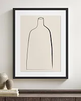 Постер "Minimal Vase" в чёрной раме