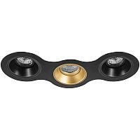 Комплект из светильников и рамки Lightstar Domino Round (214697+214607+214603+214607) D697070307