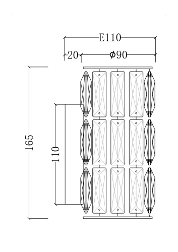 Настенный светильник (бра) Maytoni DIA008WL-1CH фото 2