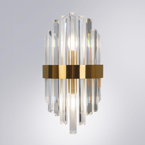 Настенный светильник Arte Lamp Fedelta A1068AP-2PB фото 2