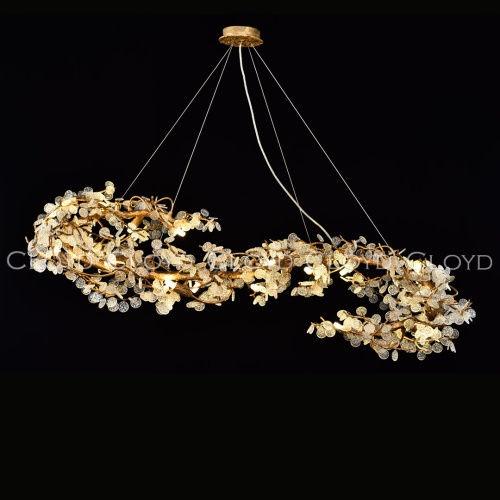 Люстра Cloyd HAOMA C16 / шир. 120 см - латунь (арт.11110) фото 2