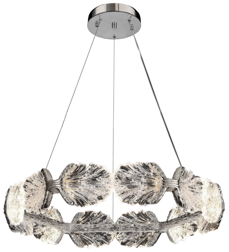 Люстра подвесная Pianta Silver FL1193-5P Люстра подвесная Pianta Silver FL1193-5P