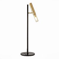 SL1236.404.01 Прикроватная лампа ST-Luce Черный/Коньячный, Золотистый G9 1*5W ECLIP