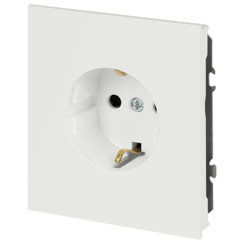 Розетка ЭРА Arktik 16-2101-08 с заземлением 2P+E Schuko 16А-250В белый матовый Б0070421 фото 5