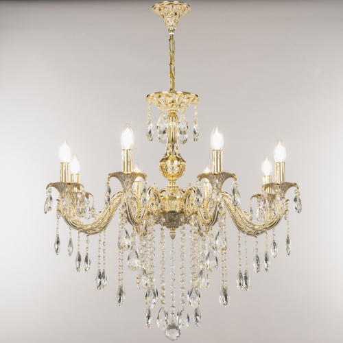 Люстра с хрустальными подвесками AL79101/8/250 B GW Bohemia Ivele Crystal (Богемия Ивеле Кристалл) фото 3