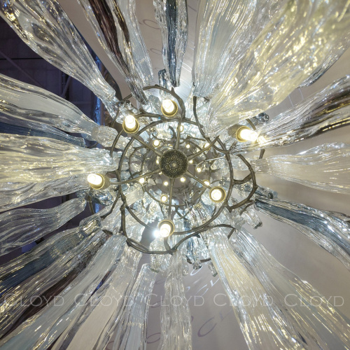 Люстра Cloyd SULAWESI C24 / выс. 260 см - серебро темн. (арт.11255) фото 3