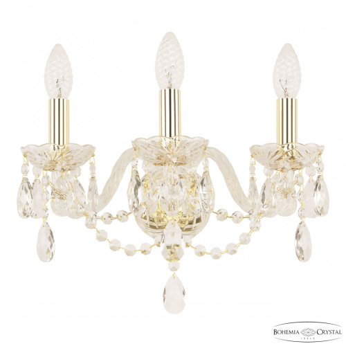 Бра хрустальные 116B/3/141 G Bohemia Ivele Crystal (Богемия Ивеле Кристалл)