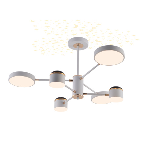 Светильник на штанге Escada 10255/6 LED*110W White/Gold фото 2
