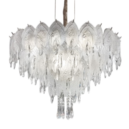 Люстра 6489P/D800 gold/clear