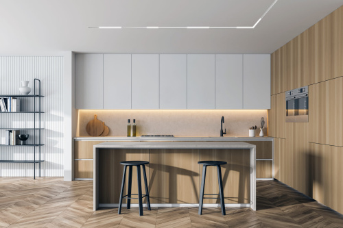 DK8014-WH Угловой светильник SMART LINEAR ANGLE 18W DIM 3000K-6000K, белый фото 4