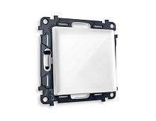 Комплект механизма 1-кл выключателя AMBRELLA VOLT ALFA Сталь матовый QUANT (AP5010, VM101)