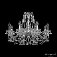 Люстра хрустальная 1409/8/240 Ni Bohemia Ivele Crystal (Богемия Ивеле Кристалл)