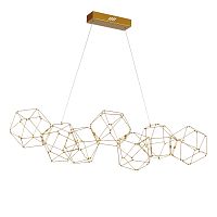 Люстра Lucciola 7A matt gold