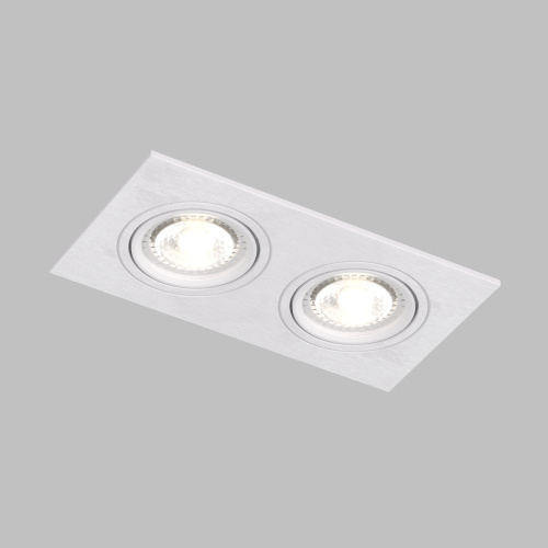 DK3022-WH Встраиваемый светильник, IP 20, 10 Вт, GU5.3, LED, белый, пластик фото 2