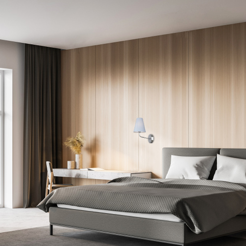 Настенный светильник Escada 2111/1A E14*40W Chrome фото 3