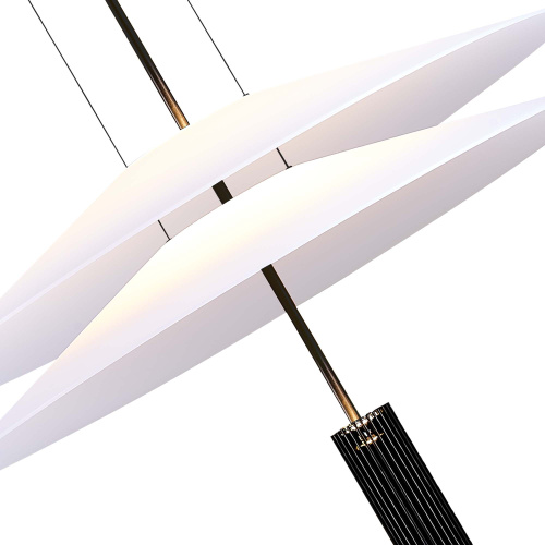 SL6101.403.01 Люстра подвесная ST-Luce Черный/Белый LED 1*15W 3000K ISOLA фото 3