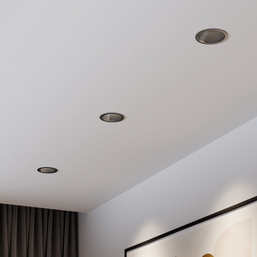 Светильник встраиваемый светодиодный Forte 15W 4000K титан 25071/LED фото 6