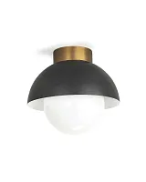 Черно-золотой светильник "Бомон"