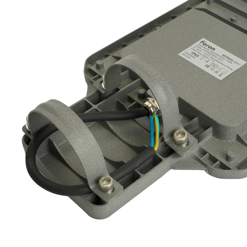 Светодиодный уличный консольный светильник Feron SP3024 150W 5000K 230V, серый фото 11
