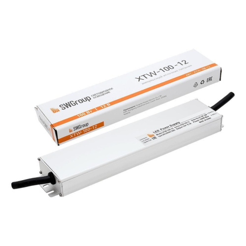 Блок питания SWG 12V 100W IP67 8,3A XTW-100-12 003069 Блок питания SWG 12V 100W IP67 8,3A XTW-100-12 003069
