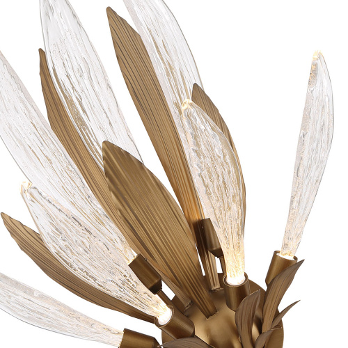 Настенный светильник W168416-7 bronze/clear фото 2