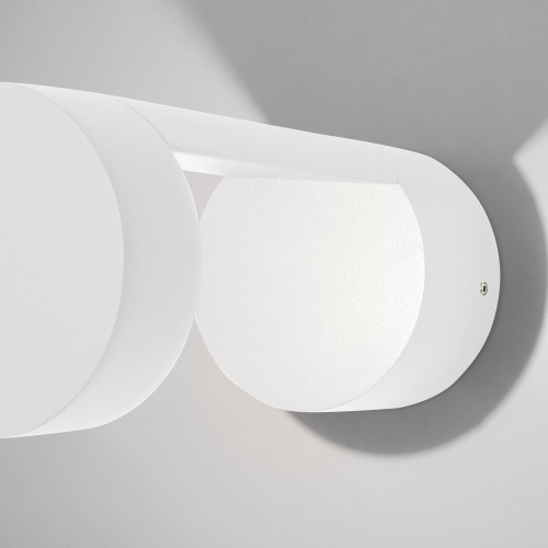 Уличный настенный светодиодный светильник Nimbus IP54 1540 TECHNO LED белый фото 3