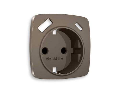 Лицевая панель розетки AMBRELLA VOLT OP6400 Лицевая панель розетки AMBRELLA VOLT OP6400