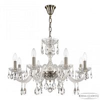 Люстра хрустальная 117/8/240 Pa Bohemia Ivele Crystal (Богемия Ивеле Кристалл)