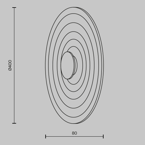 Настенный светильник (бра) Maytoni MOD400WL-L5GR3K фото 3