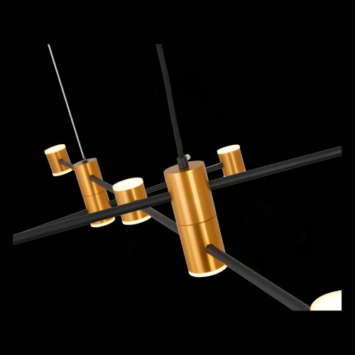 SL1596.423.22 Светильник подвесной ST-Luce Золотистый, Черный/Белый LED 22*3W 3000K ANICHITA фото 8