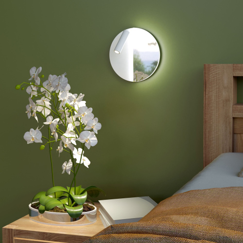 Настенный светодиодный светильник Drom LED 40105/LED белый/хром фото 2