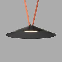 DK5569-BK Cветильник для трека-ремня Belty, серия Flow, со светодиодом, D600*H122мм, 48V DC, 24W, RA90, 120°, 3000K, IP20, черный, алюминий