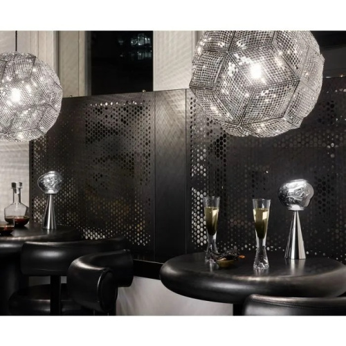 Настольная лампа Melt silver фото 4