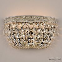 Бра с хрустальными подвесками AL19011B/25OL WMG Bohemia Ivele Crystal (Богемия Ивеле Кристалл)