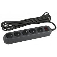 Сетевой фильтр ЭРА USF-5es-5m-B Б0019737