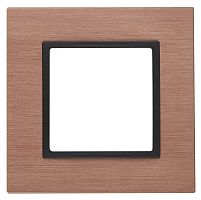 Рамка 1-постовая ЭРА Elegance 14-5201-14 Б0034544