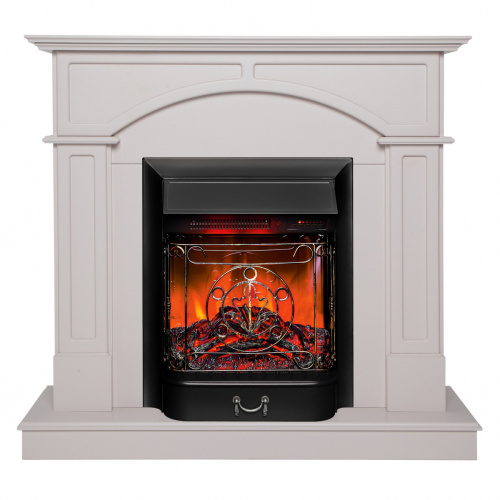 Электрокамин RealFlame Jacomo PN пудра с очагом Majestic Lux Black RC