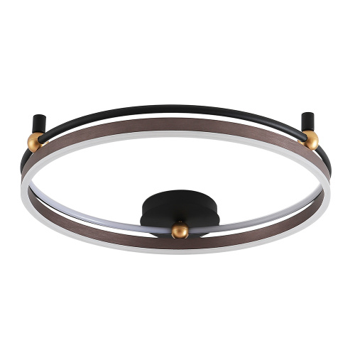 Светильник потолочный Crystal Lux FERNANDO PL72W LED COFFEE/BLACK фото 2 Светильник потолочный Crystal Lux FERNANDO PL72W LED COFFEE/BLACK фото 2