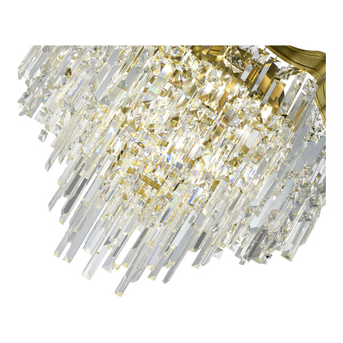 SL1659.302.07 Светильник потолочный ST-Luce Латунь/Прозрачный E14 7*60W OFELIA фото 3