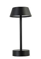 Аккумуляторная настольная лампа Crystal Lux SANTA LG1 BLACK