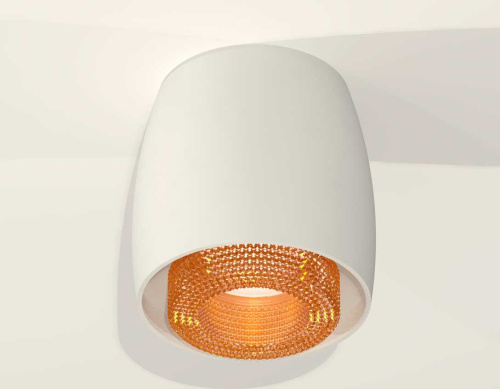 Комплект накладного светильника Ambrella light Techno Spot XS1141024 SWH/CF белый песок/кофе (C1141, N7195) фото 2