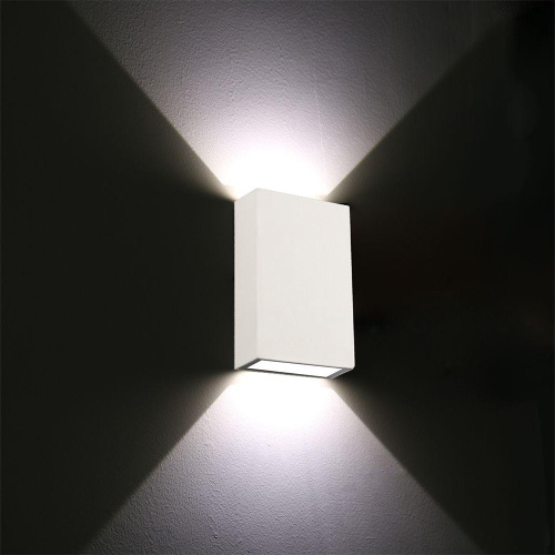 Уличный настенный светодиодный светильник Arte Lamp Algol A2750AL-2WH фото 3
