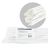 Термоусадочная трубка STEKKER 4,0/2,0 мм, длина 100 см., усадка 2:1, белый HST-420-100WH