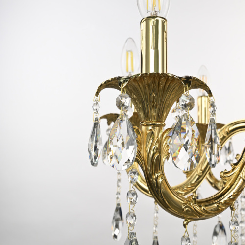 Люстра с хрустальными подвесками AL79101/8/250 B G Bohemia Ivele Crystal (Богемия Ивеле Кристалл) фото 6