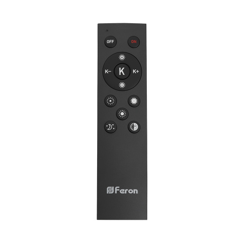 Светодиодный управляемый светильник Feron AL6200 “Simple matte” тарелка 80W 3000К-6500K черный фото 8