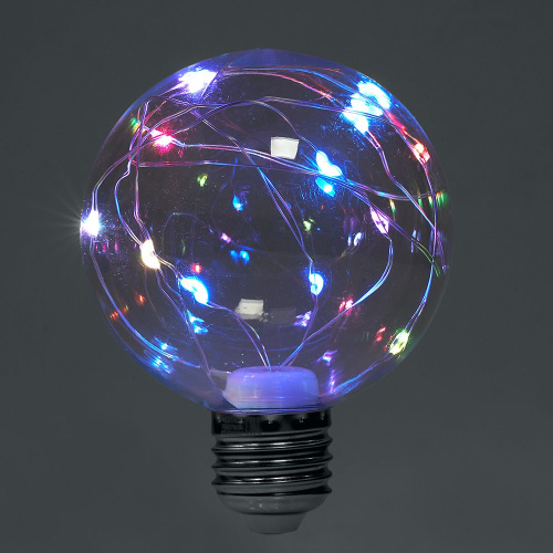 Лампа светодиодная Feron LB-381 E27 3W 230V RGB смена цвета фото 4