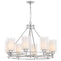 Подвесной светильник Lumina Deco Marietta LDP 8025-8 CHR+WT