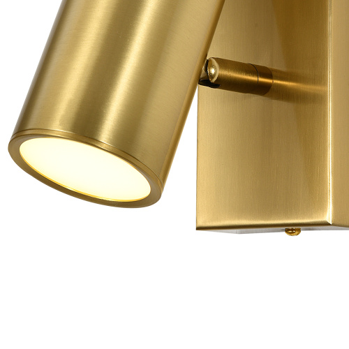 Настенный светильник Escada 10283/1 LED*6W Brass фото 3