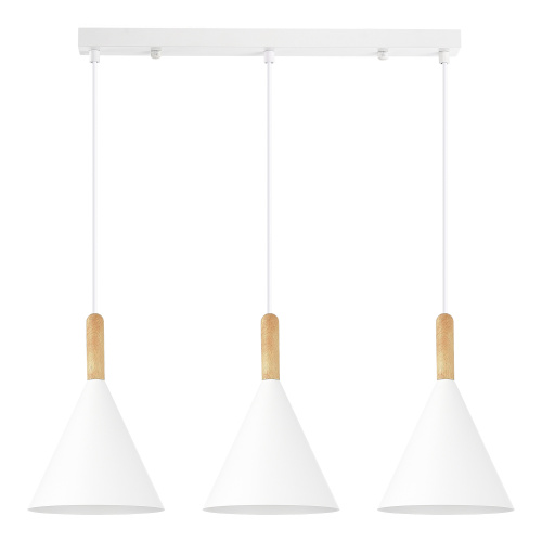 SLE1255-503-03 Светильник подвесной Белый/Белый E27 3*40W ARKET фото 6