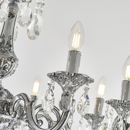 Люстра с хрустальными подвесками AL78101/6/175 B NB Bohemia Ivele Crystal (Богемия Ивеле Кристалл) фото 3 Люстра с хрустальными подвесками AL78101/6/175 B NB Bohemia Ivele Crystal (Богемия Ивеле Кристалл) фото 3